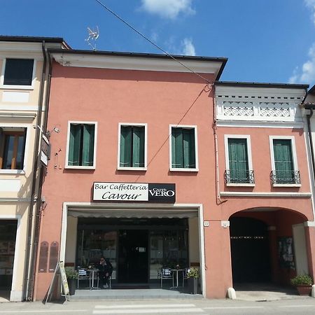 Locanda Trattoria Caffe Cavour Cittadella Bagian luar foto